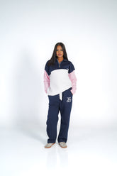 Arigato Set OverSize Multi Colors Half Zip WideLegs Pants