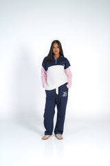 Arigato Set OverSize Multi Colors Half Zip WideLegs Pants