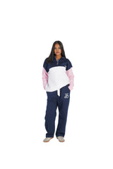 Arigato Set OverSize Multi Colors Half Zip WideLegs Pants