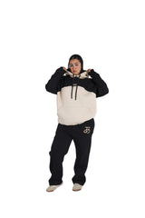 Arigato Set OverSize Hoodi WideLegs Pants Two Tone