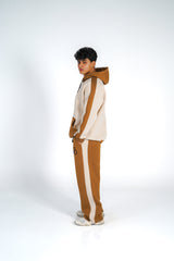 Arigato Set OverSize Hoodi WideLegs Pants Two Tone