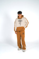 Arigato Set OverSize Hoodi WideLegs Pants Two Tone