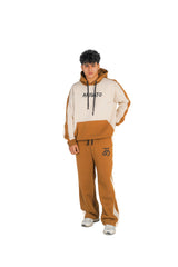Arigato Set OverSize Hoodi WideLegs Pants Two Tone