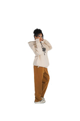 Arigato Set OverSize Hoodi WideLegs Pants color block