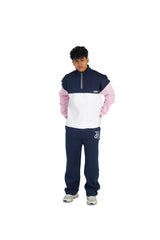 Arigato Set OverSize Multi Colors Half Zip WideLegs Pants