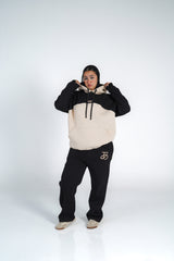 Arigato Set OverSize Hoodi WideLegs Pants Two Tone