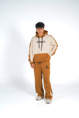 Arigato Set OverSize Hoodi WideLegs Pants Two Tone