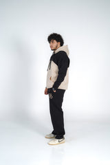 Arigato Set OverSize Hoodi WideLegs Pants Two Tone